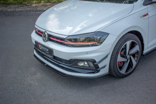 Maxton front splitter V.4 for Volkswagen Polo GTI / R-line Mk6