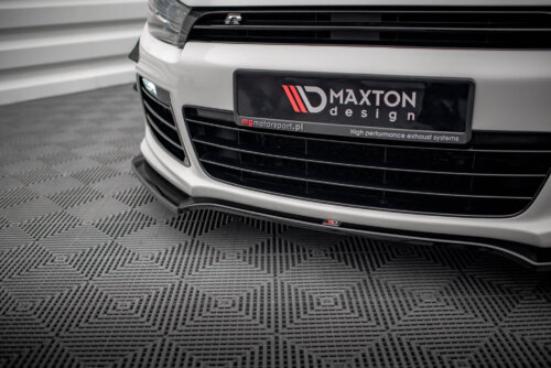 Maxton front splitter V.4 for Volkswagen Scirocco R Mk3