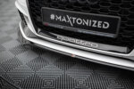 Maxton front splitter V.5 for Audi RS3 Sedan 8V Facelift