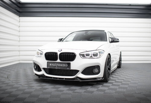 Maxton front splitter V.5 for BMW 1 M-Pack / M140i F20 Facelift