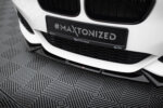 Maxton front splitter V.5 for BMW 1 M-Pack / M140i F20 Facelift