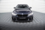 Maxton front splitter V.5 for BMW 4 Coupe / Gran Coupe / Cabrio M-Pack F32 / F36 / F33