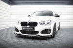 Maxton Front Splitter V.5 + Flaps BMW 1 M-Pack / M140i F20 Facelift