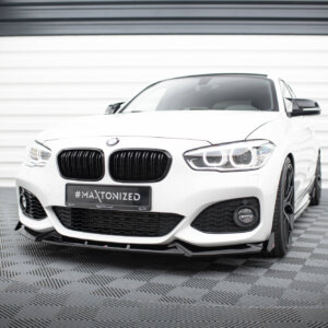 Maxton prednji splitter V.5 + Flaps za BMW 1 M-Pack / M140i F20 Facelift