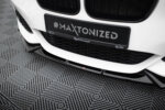 Maxton Front Splitter V.5 + Flaps BMW 1 M-Pack / M140i F20 Facelift