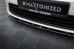 Maxton Front Splitter V.5 + Flaps Volkswagen Golf R / R-Line Mk7