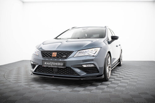 Maxton prednji splitter V.5 za Seat Leon Cupra / FR Mk3 FL