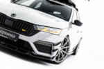 Maxton front splitter V.5 for Skoda Octavia RS Mk4