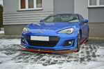 Maxton front splitter V.5 for Subaru BRZ Mk1 Facelift