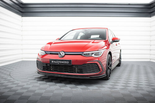 Maxton front splitter V.5 for Volkswagen Golf GTI / GTE / GTD / R-Line Mk8