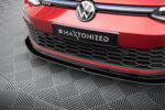 Maxton front splitter V.5 for Volkswagen Golf GTI / GTE / GTD / R-Line Mk8