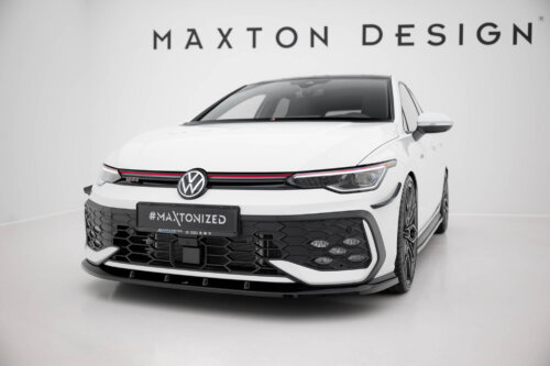 Maxton prednji splitter V.5 za Volkswagen Golf GTI / GTE / R-Line Mk8 Facelift