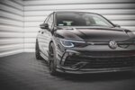 Maxton front splitter V.5 for Volkswagen Golf R Hatchback / Variant Mk8