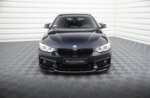 Maxton front splitter V.6 for BMW 4 Coupe / Gran Coupe / Cabrio M-Pack F32 / F36 / F33