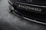 Maxton front splitter V.6 for BMW 4 Coupe / Gran Coupe / Cabrio M-Pack F32 / F36 / F33