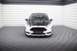 Maxton Front Splitter V.6 + Flaps Ford Fiesta ST Mk7 Facelift