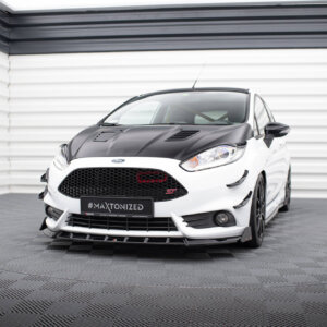 Maxton prednji splitter V.6 + Flaps za Ford Fiesta ST Mk7 Facelift