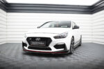 Maxton Front Splitter V.6 + Flaps Hyundai I30 N Mk3 Hatchback/Fastback