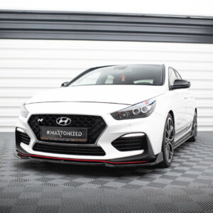 Maxton prednji splitter V.6 + Flaps za Hyundai I30 N Mk3 Hatchback / Fastback