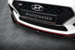 Maxton Front Splitter V.6 + Flaps Hyundai I30 N Mk3 Hatchback/Fastback