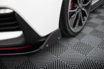 Maxton Front Splitter V.6 + Flaps Hyundai I30 N Mk3 Hatchback/Fastback