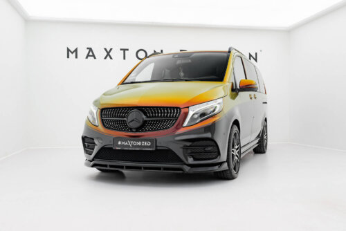 Maxton front splitter V.6 for Mercedes-Benz V-Class AMG-Line W447 Facelift