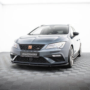 Maxton prednji splitter V.6 za Seat Leon Cupra / FR Mk3 FL