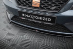 Maxton front splitter V.6 for Seat Leon Cupra / FR Mk3 FL