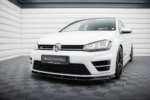 Maxton front splitter V.6 for Volkswagen Golf R / R-Line Mk7