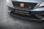 Maxton front splitter V.7 for Seat Leon Cupra / FR Mk3 FL