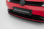Maxton front splitter V.7 for Volkswagen Golf R / R-Line Mk7 Facelift