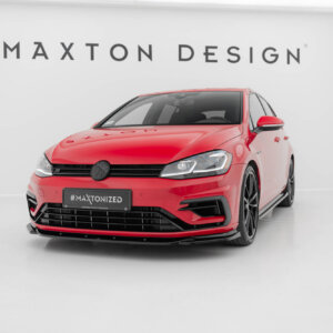 Maxton prednji splitter V.9 za Volkswagen Golf R / R-Line Mk7 Facelift