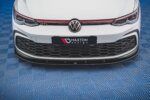 Maxton front splitter for Volkswagen Golf GTI / GTE / GTD / R-Line Mk8