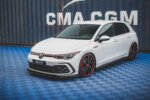 Maxton front splitter for Volkswagen Golf GTI / GTE / GTD / R-Line Mk8