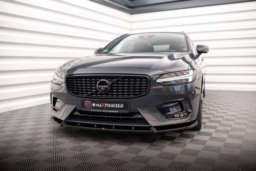 Maxton front splitter for Volvo V90 / S90 R-Design Mk2