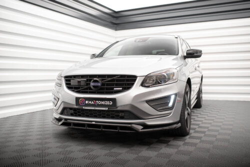 Maxton front splitter for Volvo XC60 R-Design Mk1 Facelift