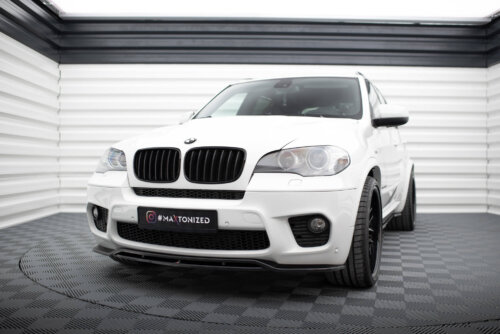 Maxton front splitter for BMW X5 E70 Facelift M-pack