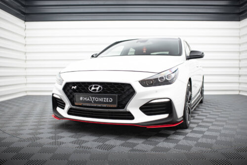 Maxton front splitter for Hyundai I30 N Mk3 Hatchback / Fastback