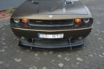 Maxton Hybrid Front Splitter V.1 Dodge Challenger MK3. Phase-i SRT8 Coupe
