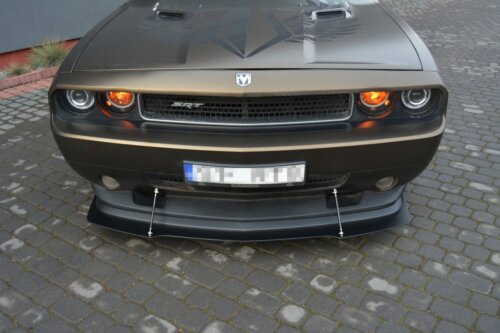 Maxton Hybrid Front Splitter V.1 Dodge Challenger MK3. Phase-i SRT8 Coupe