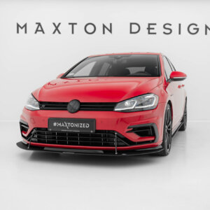 Maxton hibridni prednji racing splitter za VW Golf 7 R / R-Line Facelift