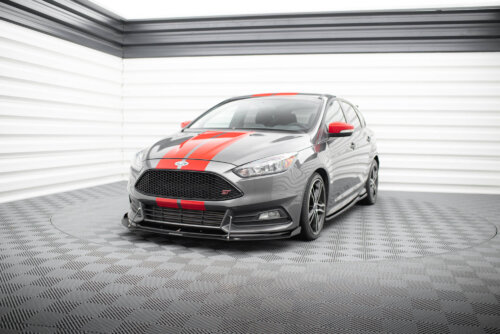 Maxton Hybrid Front Splitter V.2 Ford Focus ST Mk3 FL