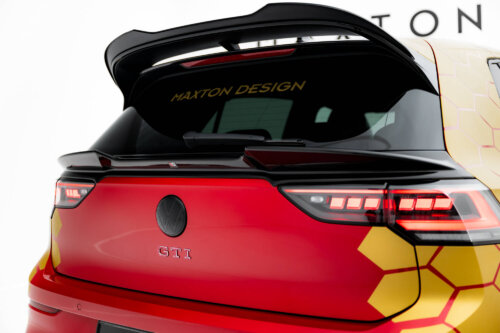 Maxton spoiler extension 3D for Volkswagen Golf GTI / GTI Clubsport / R / R-Line / GTE / GTD Mk8 / Mk8 Facelift