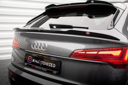 Maxton spoiler extension for Audi SQ5 / Q5 S-Line Sportback Mk2 Facelift