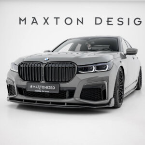 [Carbon] Maxton front splitter + ABS splitter for BMW 7 M-Pack G11 Facelift