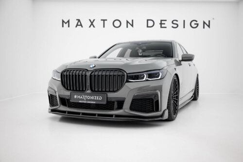 [Carbon] Maxton front splitter + ABS splitter for BMW 7 M-Pack G11 Facelift