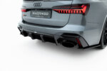 [Carbon] Maxton rear diffuser for Audi RS6 C8 / C8 Facelift (version without tow hitch)