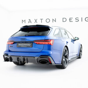 [Carbon] Maxton rear diffuser for Audi RS6 C8 (version with tow hitch)