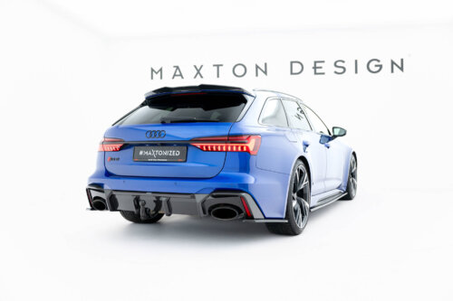 [Carbon] Maxton rear diffuser for Audi RS6 C8 (version with tow hitch)