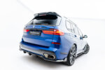 [Carbon] Maxton rear diffuser for BMW X7 M-Pack G07 / G07 Facelift (version with tow hitch)